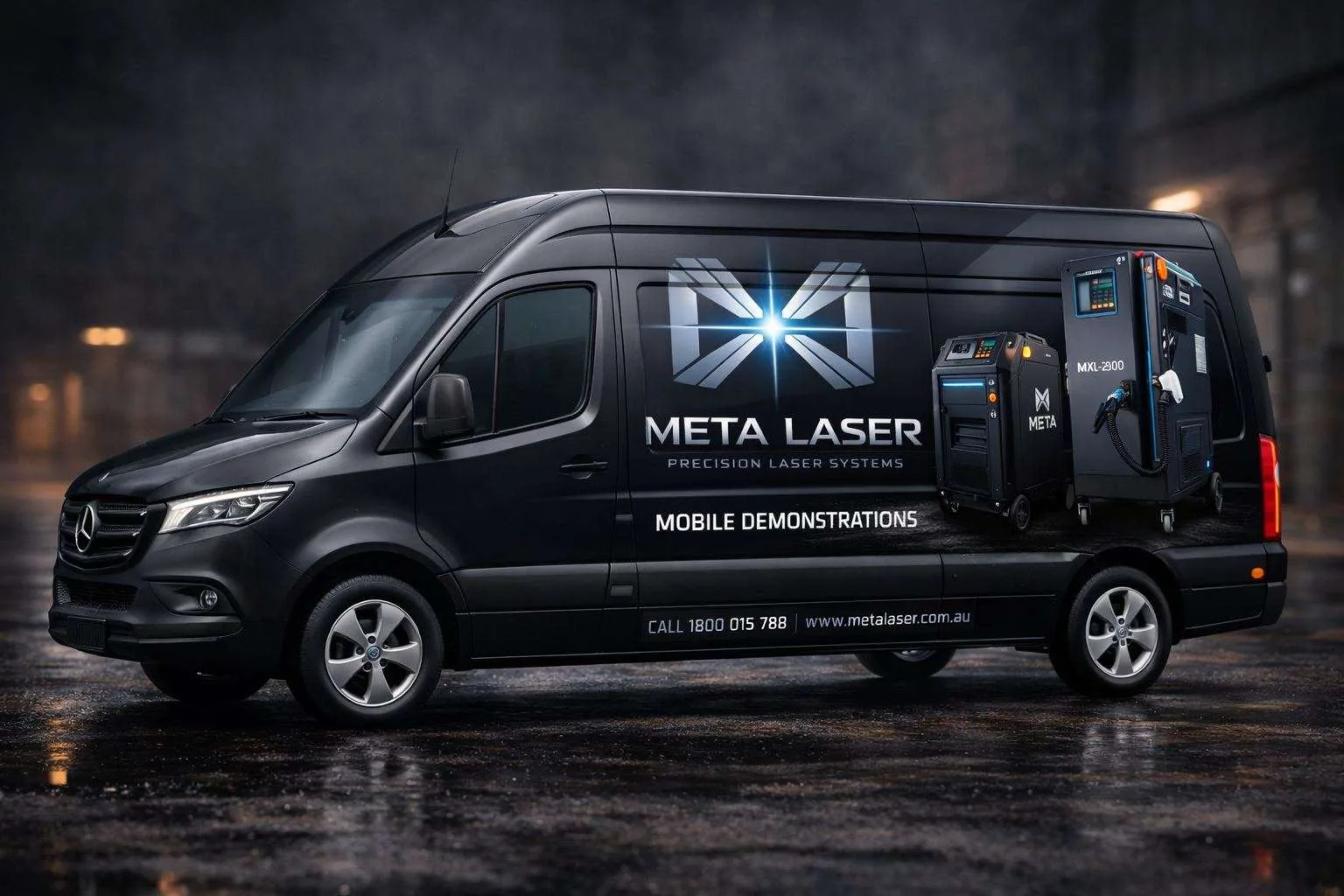 META 1500W handheld laser welding system